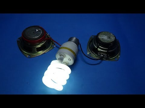 How To Make Free Energy With Speaker Science Project New Technology