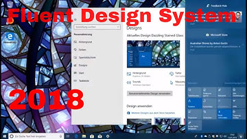 Fluent Design System Windows 10 (Insider Preview Preview Build 17063) quick overview