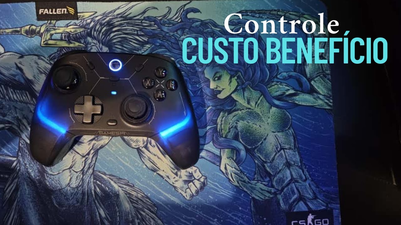 O Melhor Controle Custo Benefício pra PC - Gamesir Cyclone 2 - YouTube