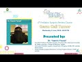 Germ Cell Tumors | Dr. Yasmin Yousef | 4th Pediatric Surgery Review Course