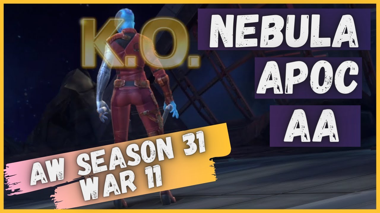 Fight for Masters! AW 31.11, SSx-1 vs SpBa - One More Time, Nebula - Marvel Contest of Champions