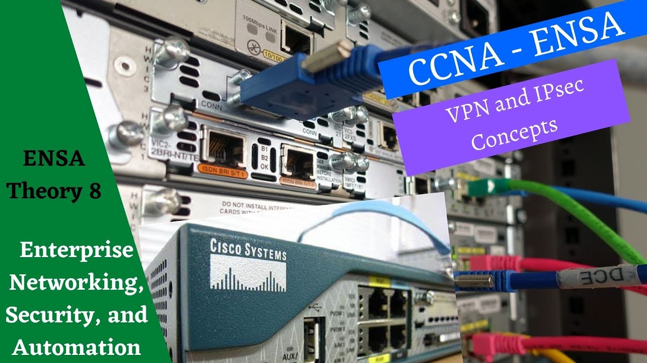 Cisco Netacad ENSA course - Module 8 - VPN Concepts