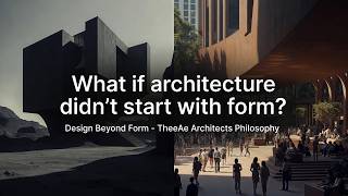Why We Don’t Start With Form | TheeAe Architects