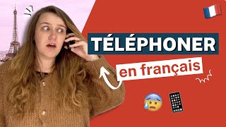 25 phrases pour TÉLÉPHONER en FRANÇAIS | Useful phrases for making PHONE calls in FRENCH