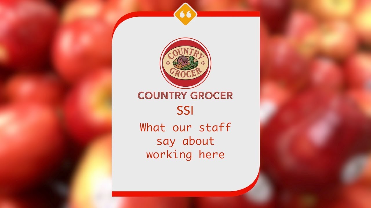 What our Employees say about working at Country Grocer SSI.