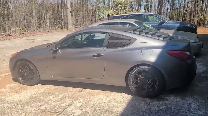 Avid - 1 SL02 Sport Wheels 18 inch Matte Black - Hyundai Genesis Coupe  MPG caliper covers