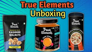 Download lagu True Elements Kashmiri Walnuts, Raw Honey, Crunchy Nuts & Berries Muesli Unboxing and Short Review.