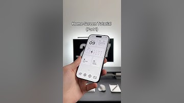 My iPhone home screen tutorial #minimalist #productivity #setup