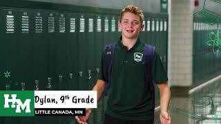 Hill-Murray School Winter 2026 Open House Dylan #HMProud