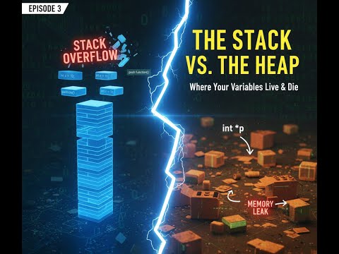 Episode 3: The Stack vs. The Heap: Where Your Variables Actually Live