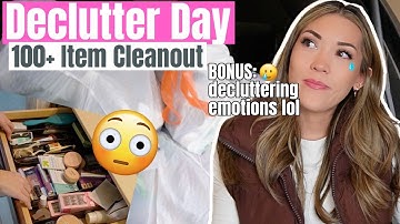 EXTREME DECLUTTER DAY 😲  Emotional Decluttering Journey & Clearing The Clutter Tips