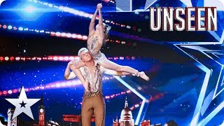 Finn & Kirsten’s LEGENDARY performance defies GRAVITY! | Auditions | BGT: Unseen