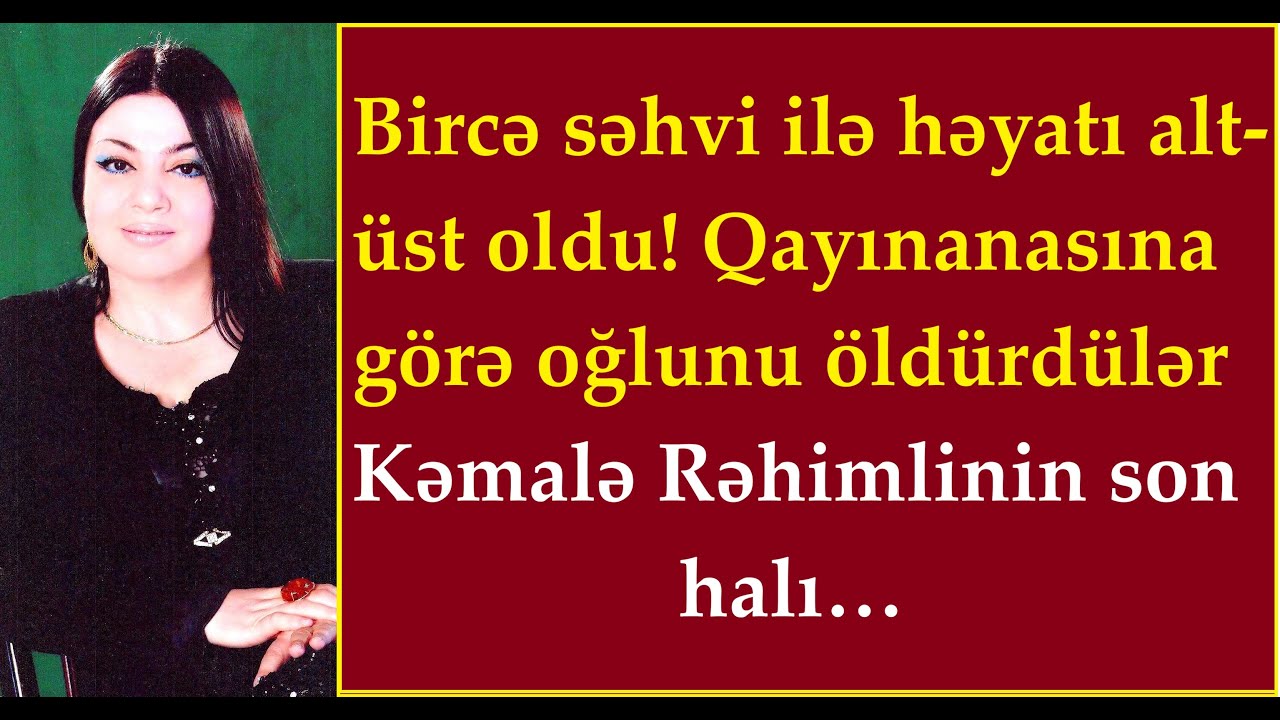 Qayınanasına görə oğlunu öldürdülər - Azərbaycanda ilk dəfə 