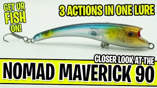 Three Fishing Styles in ONE BAIT - Nomad Maverick 90 Fishing