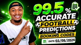 FOOTBALL BETTING TIPS & PREDICTIONS TODAY 02/08/2026 | SAFE PICKS FOR SUNDAY #footballpredictions screenshot 3
