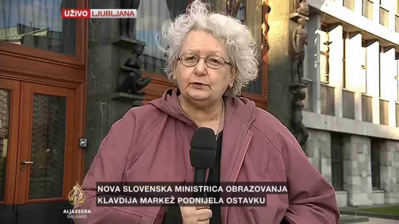 Slapšak حول الاضطرابات في السياسة السلوفينية