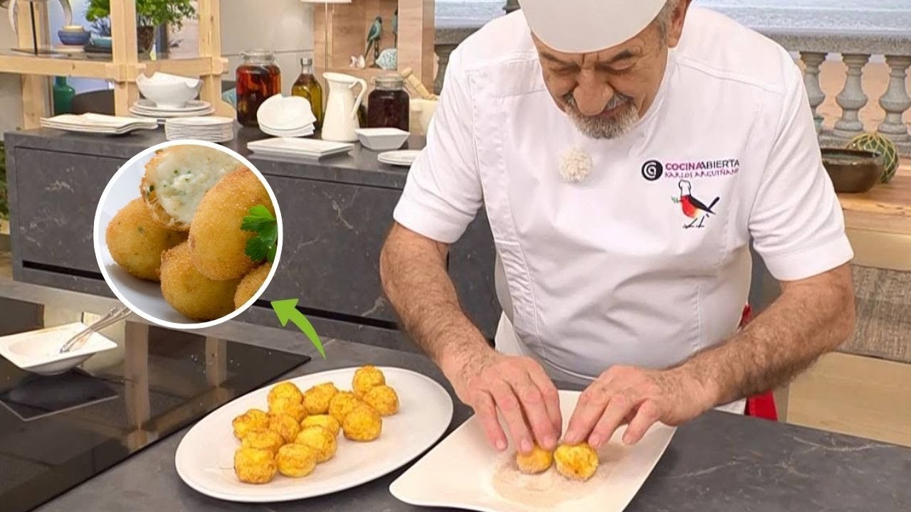 El truco de Karlos Arguiñano para rebozar las croquetas en 