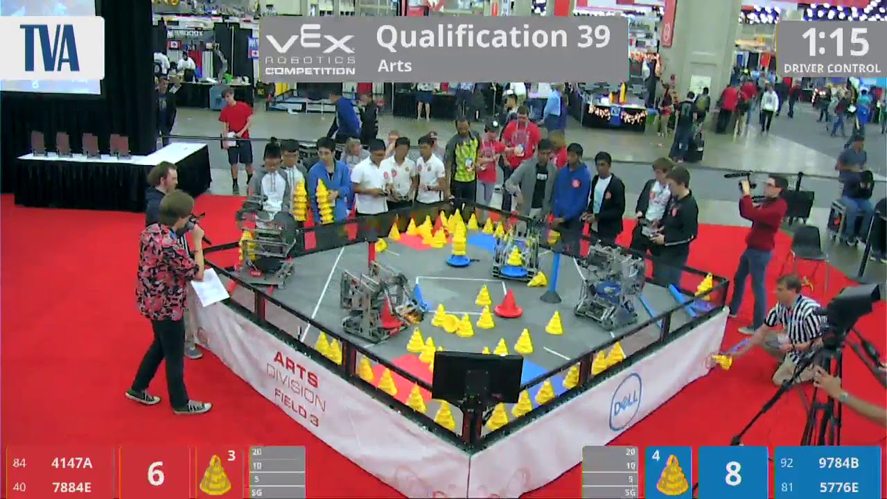 2018 VRC Arts Q39 - 4147A 7884E vs 9784B 5776E - 86 to 75