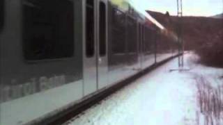 Aicha Bahnhof Im Winter Am 9 Dezember 2011