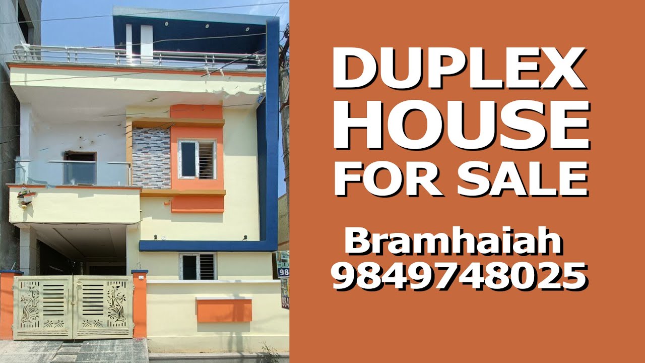 West Facing Duplex House for Sale Yellareddyguda Kapra Hyderabad