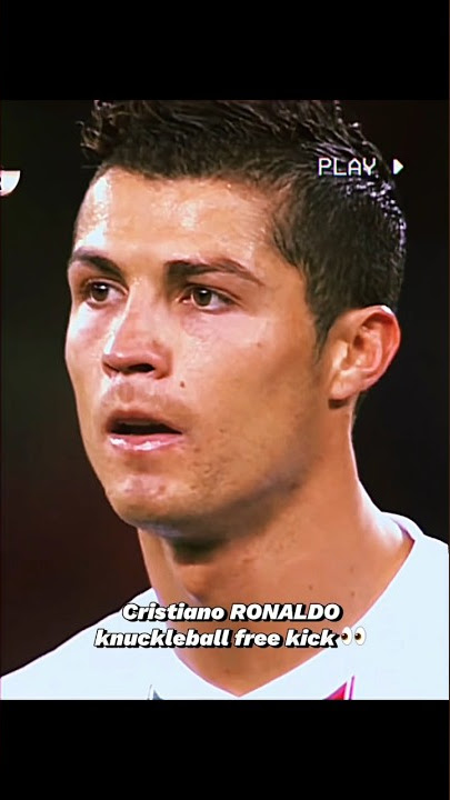 Cristiano Ronaldo Knuckleball free kick 👀 #football #soccer #shorts