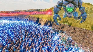 400,000 JEDIS vs 1 MILLION GORK CEMETARY | Ultimate Epic Battle Simulator 2 UEBS 2 screenshot 3