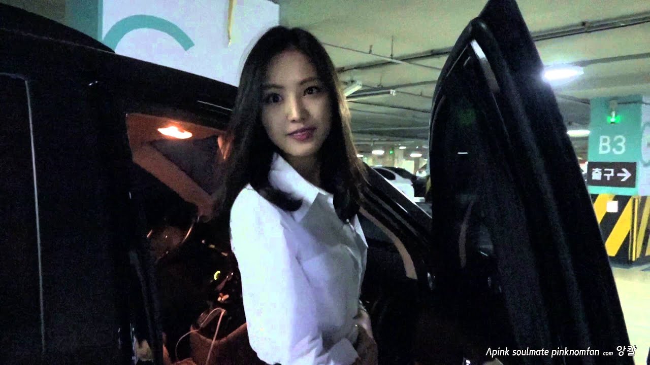 151019 Apink 손나은 '손이쁘니' 더폰 시사회 퇴근 직캠 by앙칼