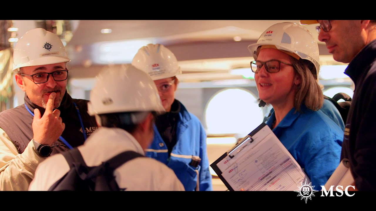 Asociación innovadora MSC Cruceros y STX France