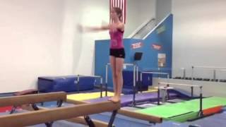 back tuck off beam dismount