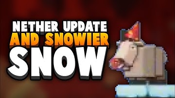 Nether Update GAMEPLAY - Piglins, Target Block & Nether Wood?