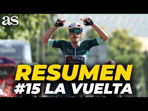 RESUMEN de la ETAPA 15 de LA VUELTA A ESPAÑA: Van Aert repite en Córdoba