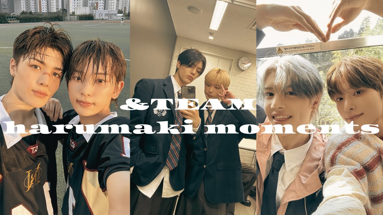 &team cute harumaki moments