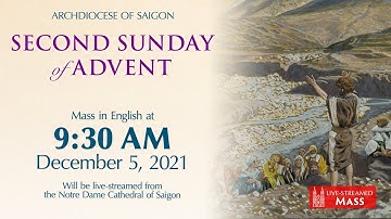 🔴 Second Sunday of Advent | English Mass | Dec 5th, 2021