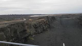 Border Line of North American and Eurasian Tectonic Plates