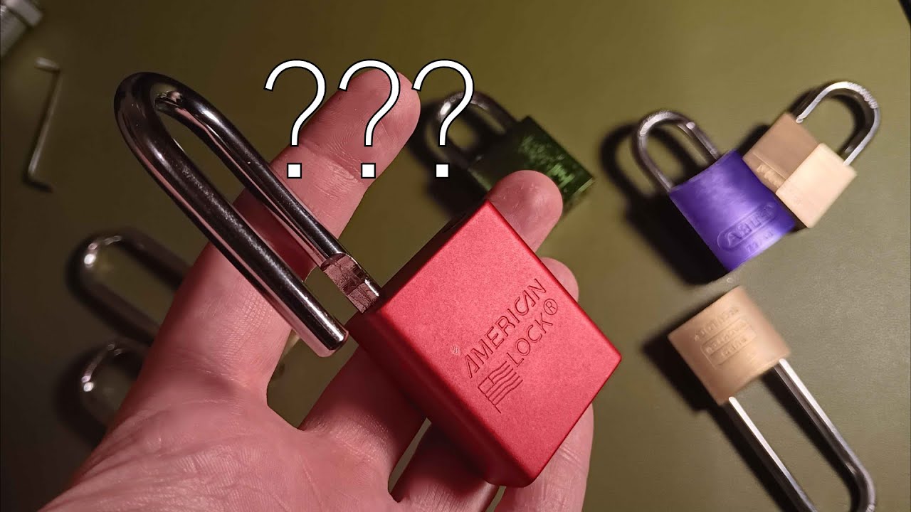 Accidental American Lock 1100 First Time Pick / Top of Keyway First Time