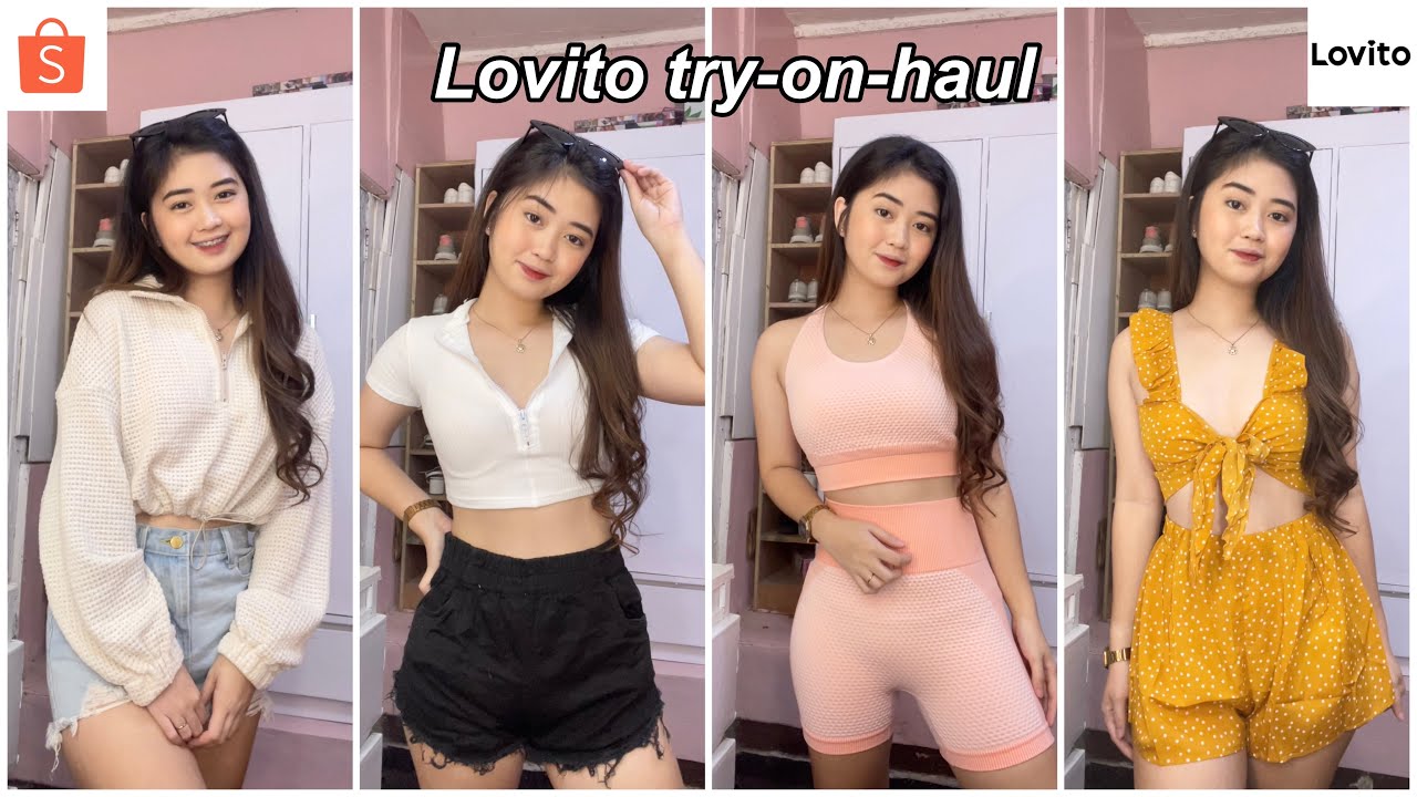 Lovito Try On Haul 7 7 Shopee Sale Camille Romero Youtube