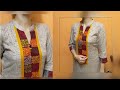 Collar Kurti Full Tutorial /WOMEN BODY MEASUREMENTS/CUTTING/STITCHING