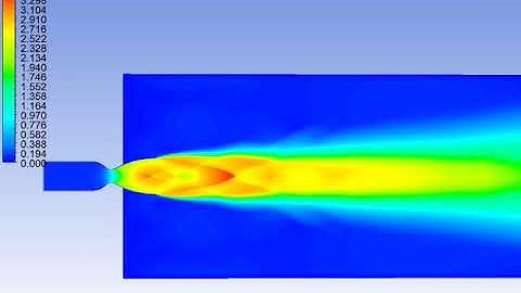 CFD Simulation of A Liquid Rocket Engine