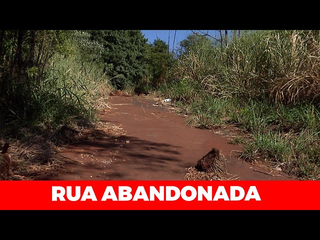 RUA ABANDONADA NO RESIDENCIAL INTERLAGOS GERA RECLAMAÇÃO DE MORADORES