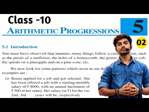 Class 10 Maths Chapter 5 Arithmetic Progressions | Introduction (5.2 ...