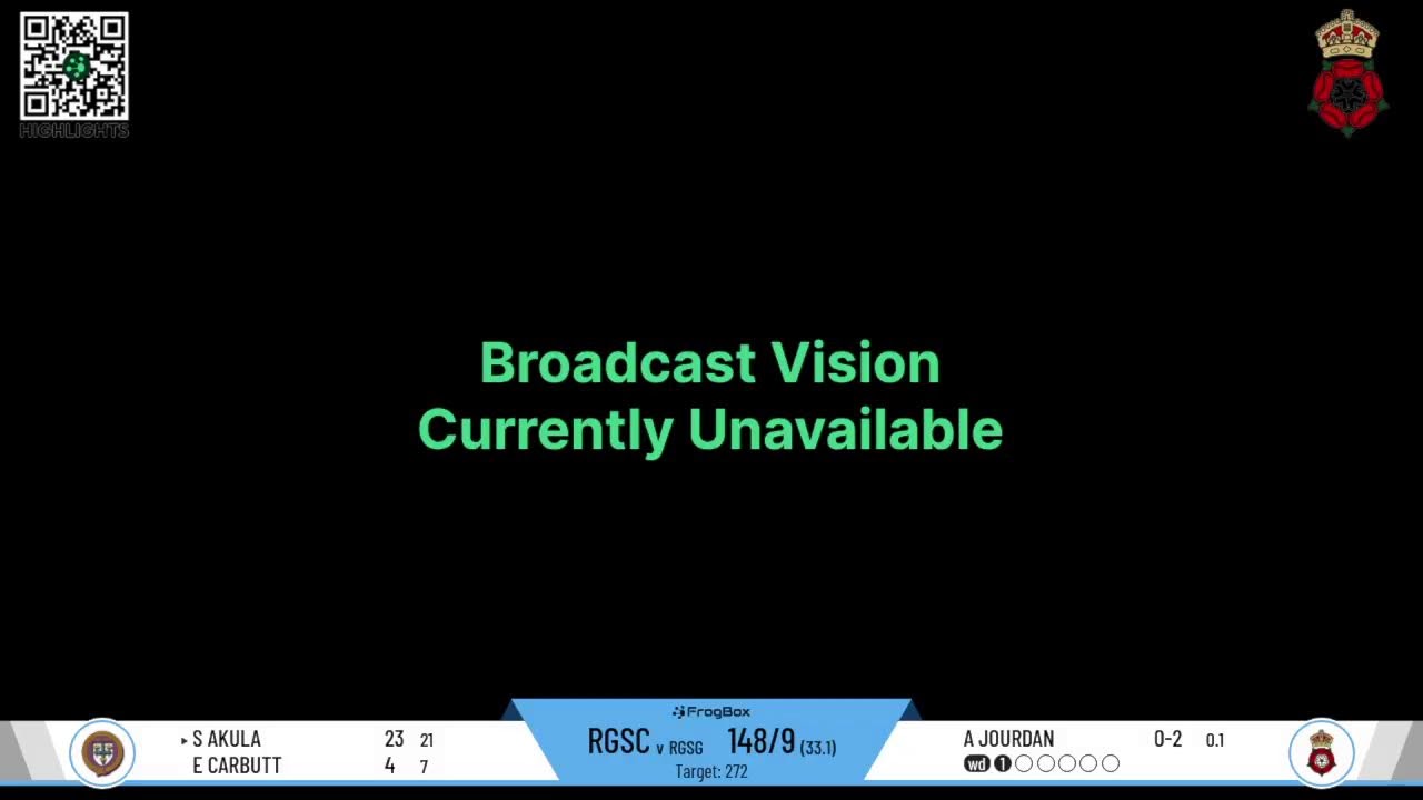 Royal Grammar School, Guildford 1st XI v Royal Grammar School Colchester 1st XI