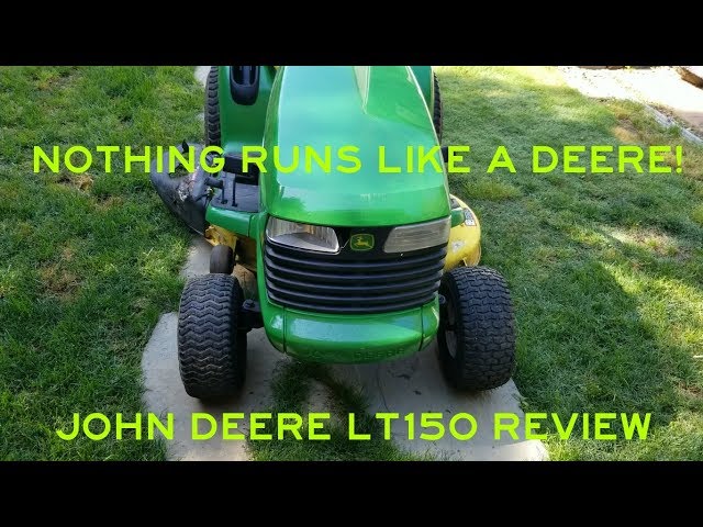 John Deere LT150 Review  Nothing runs like a Deere! 