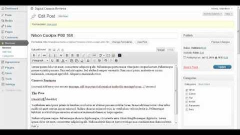 ProReview - Insert Shortcodes