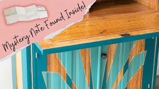 130 Year Old MISSION Hutch Makeover With HIDDEN SECRETS!