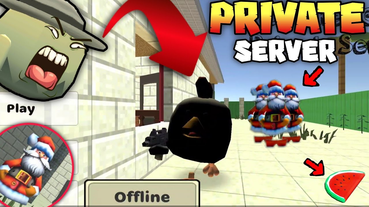 😱Chicken Gun Private Server Gameplay 