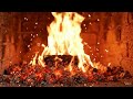 Side View Fireplace ASMR 🪵 Cinematic Crackling Fire & Glowing Embers | Seamless Loop