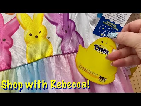 Shopping! 🐰 Walmart!🐣 Easter! (No talking version) Shop with Rebecca! 🛍️