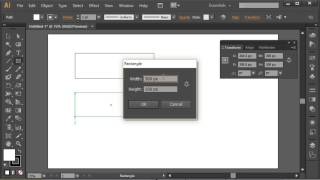 Adobe Illustrator - Basic Drawing Part 1: Rectangle and Ellipse Tool