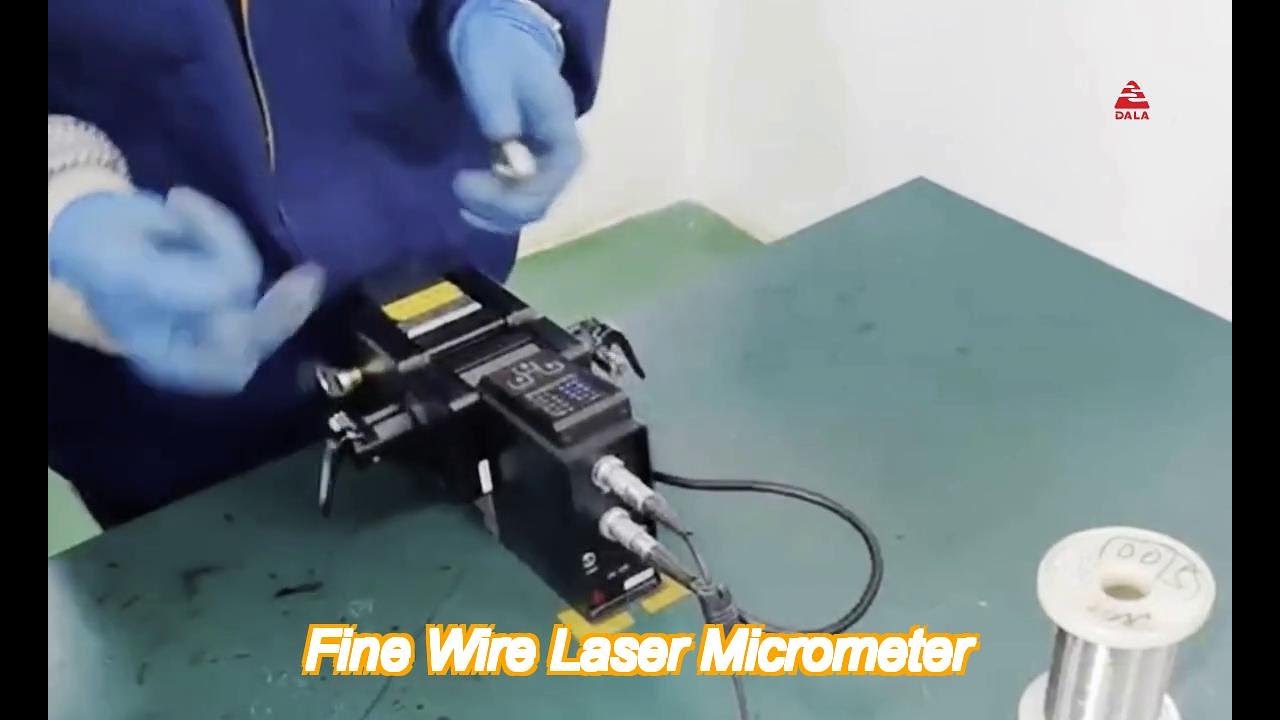 custom 3 axis laser micrometer diameter and ovality measurement for fine wire