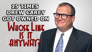 Famous #TBT - 15 Times Drew Carey Got Owned On  Whose Line Is It, Anyway Wealth